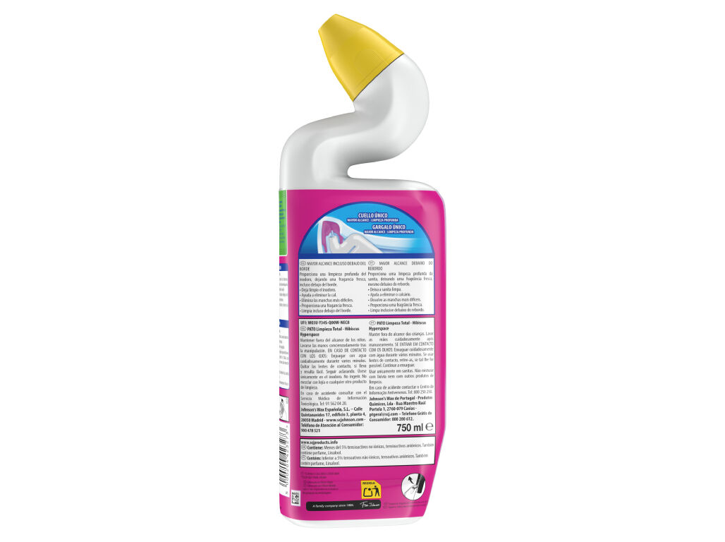 GEL SANIT&Aacute;RIO PATO HIBISCUS 750ML image number 1