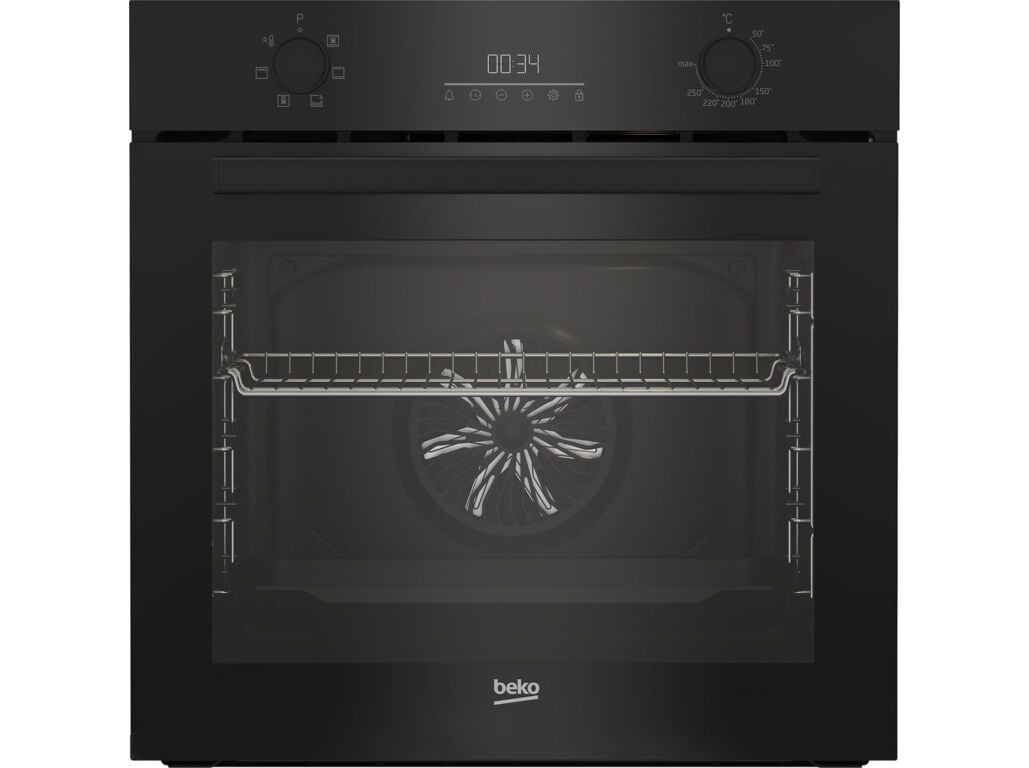 PACK FORNO+PLACA BEKO BBSE17300B PRETO ENCASTRE A 72L image number 2