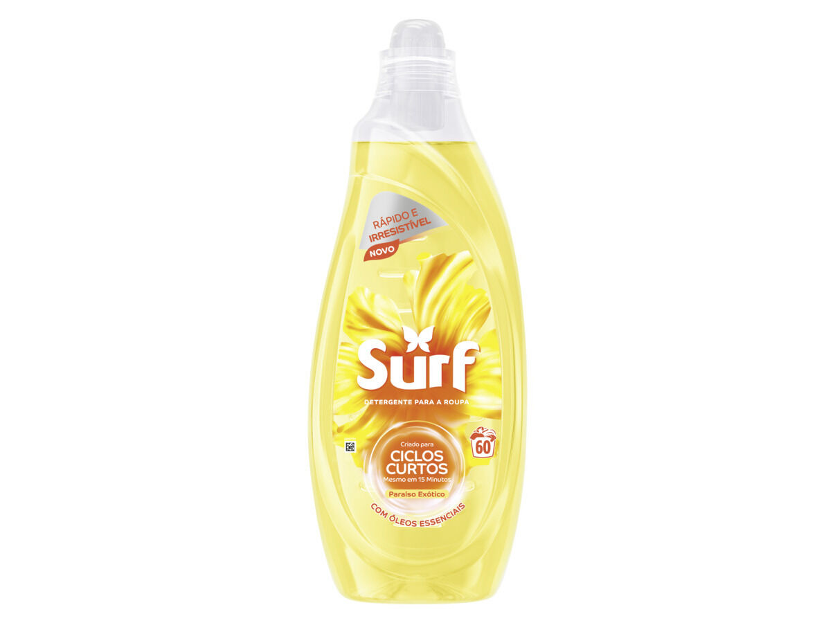 DETERGENTE ROUPA M&Aacute;QUINA SURF CICLOS CURTOS PARA&Iacute;SO EX&Oacute;TICO 60D image number 0