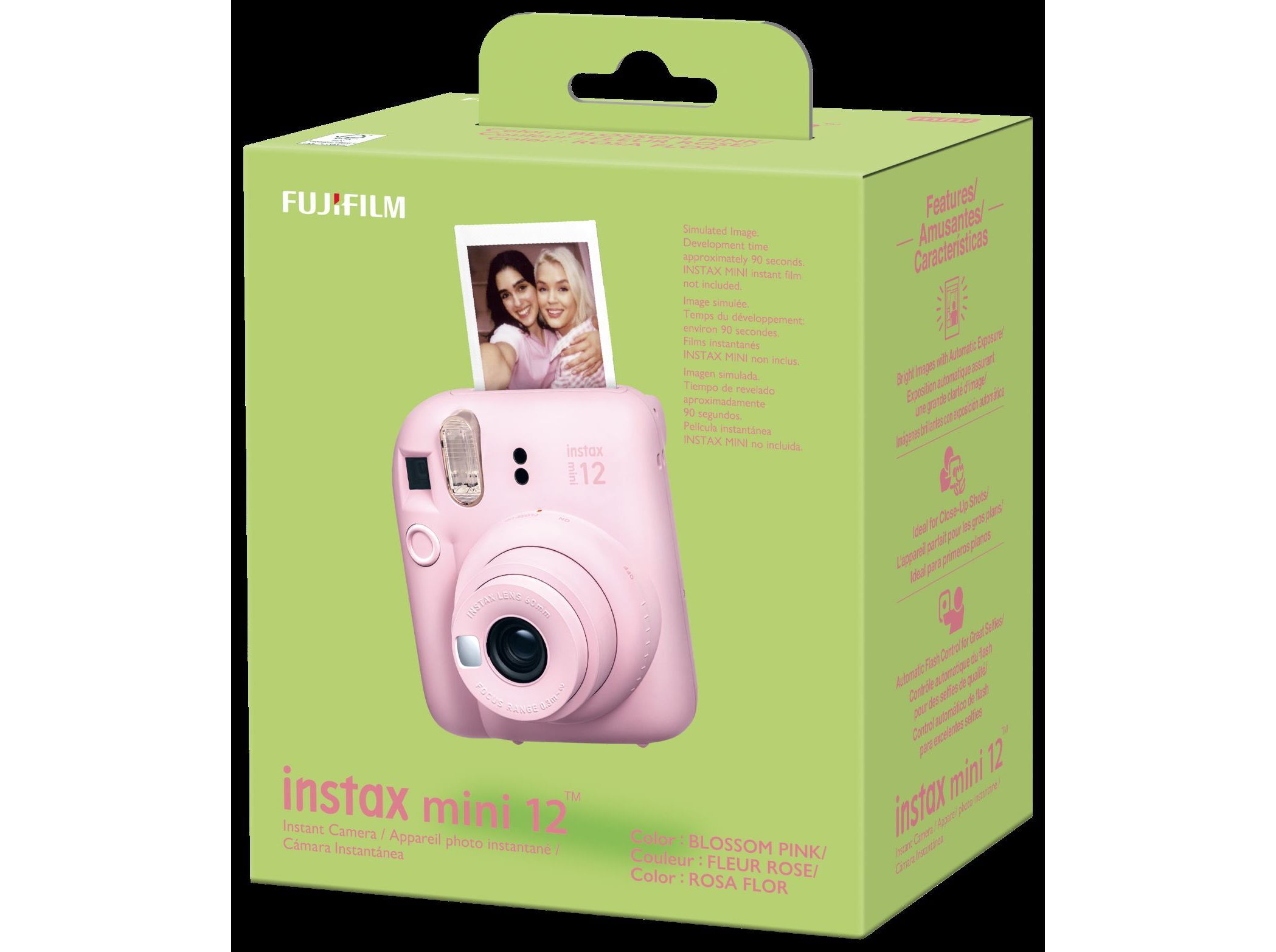 CAMARA ANAL&Oacute;GICA FUJIFILM INSTAX MINI 12 PINK image number 1