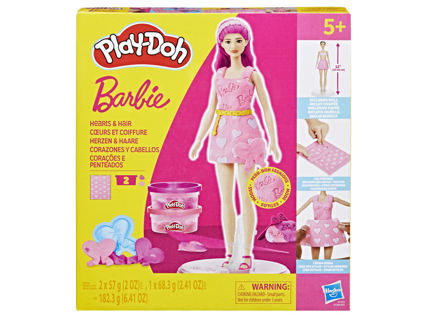 BONECA PLAY-DOH BARBIE MODELOS SORTIDOS image number 3