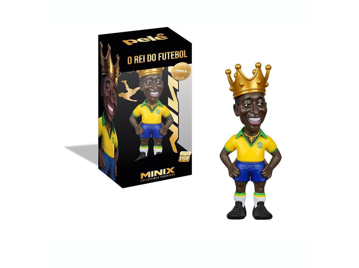 FIGURA MINIX FOOTBALL LEGENDS-PELE SPEC image number 0