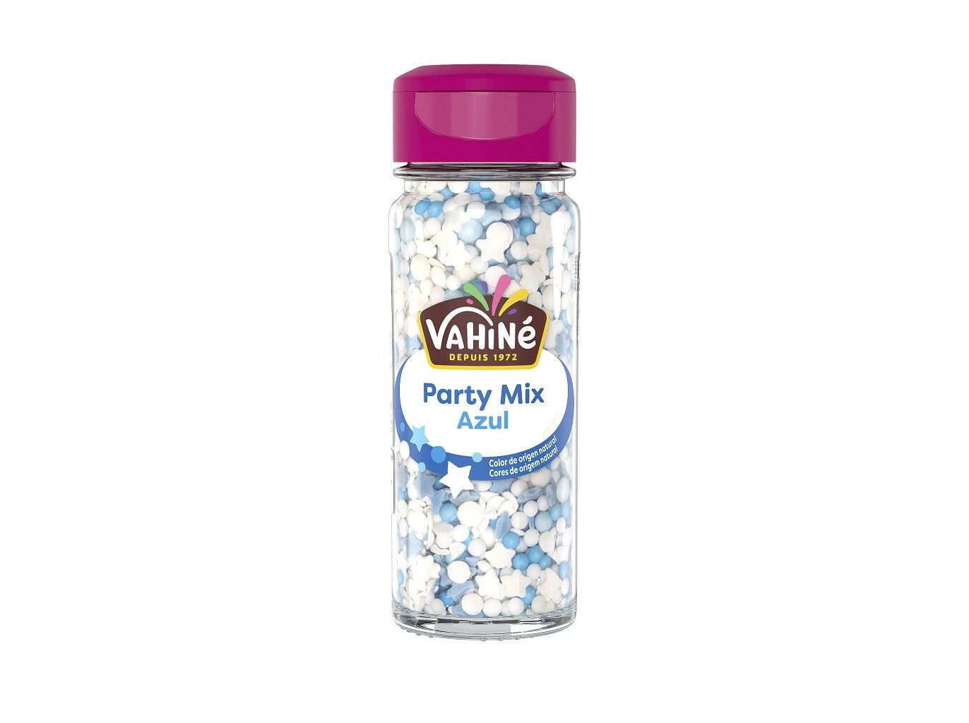 GRANULADO VAHIN&Eacute; PARTY MIX AZUL 55 G