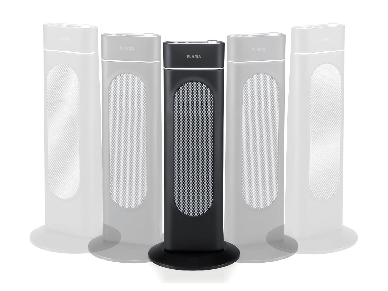 TERMOVENTILADOR CERAMICO FLAMA 2318FL PRETO 2000W image number 3