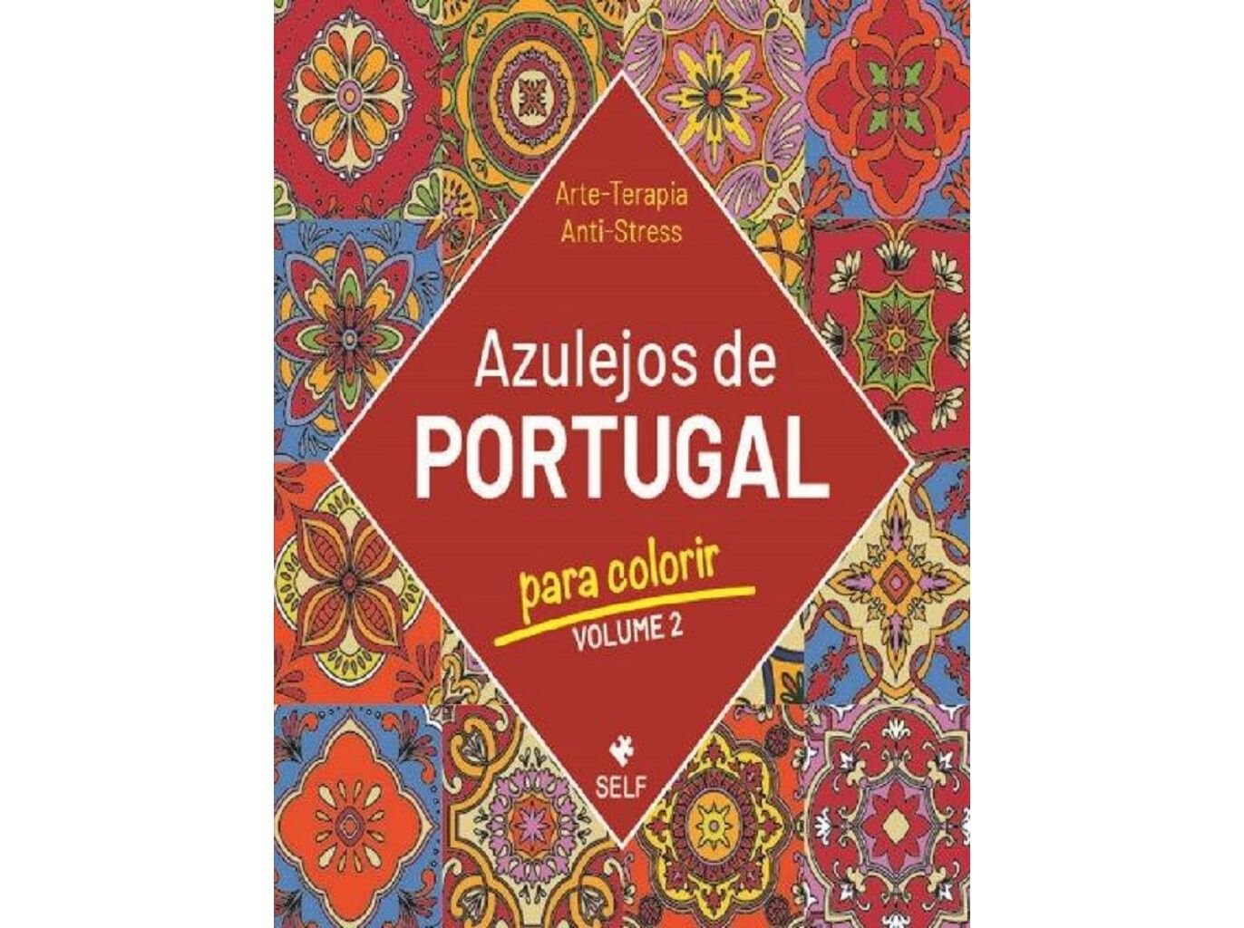 LIVRO AZULEJOS DE PORTUGAL PARA COLORIR - VOL 2 image number 0