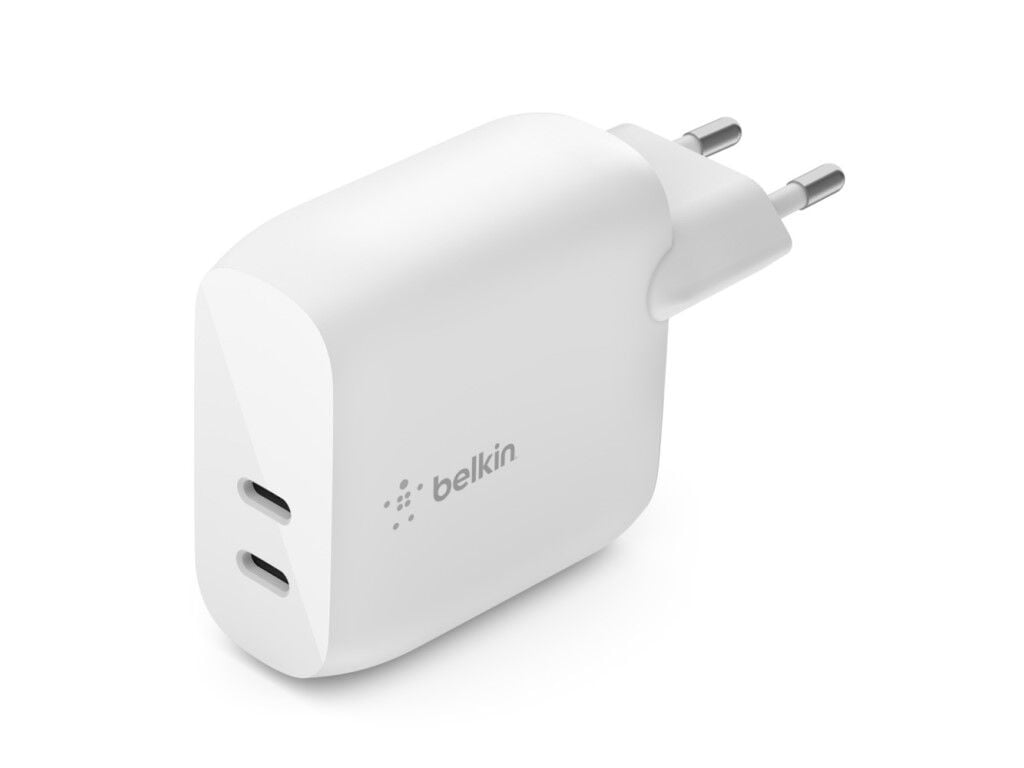 CARREGADOR BELKIN 2X USB-C 2X 20W WCB006VFWH