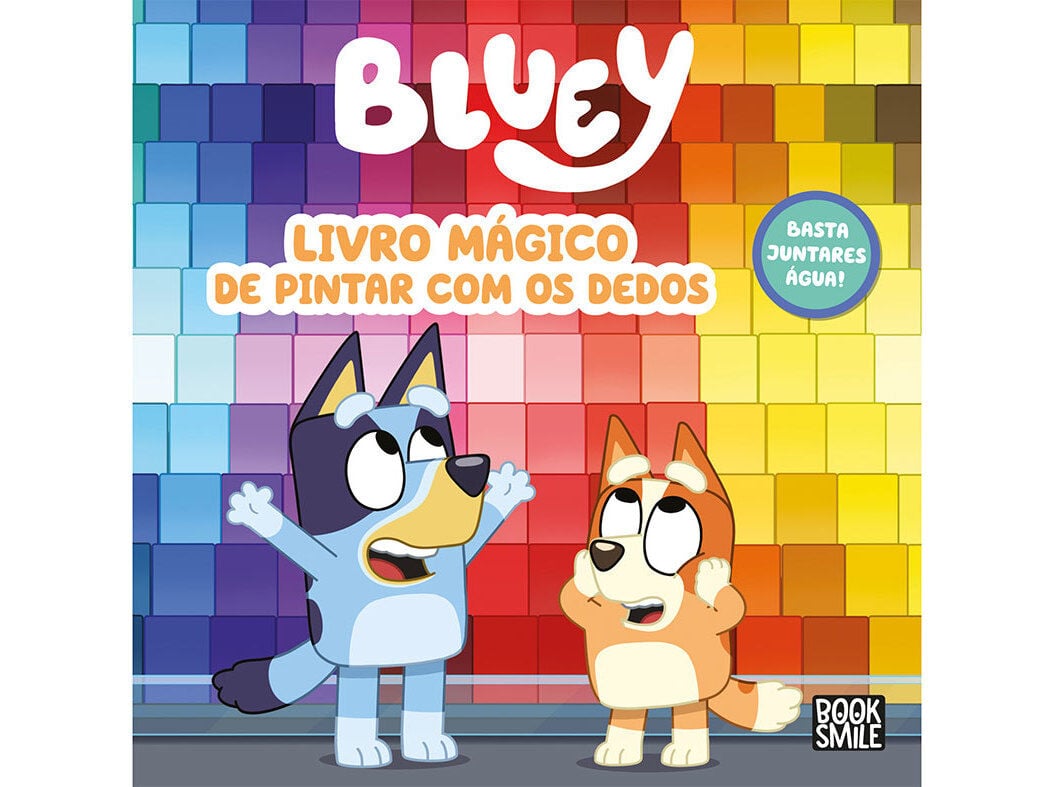 LIVRO BLUEY: LIVRO M&Aacute;GICO DE PINTAR COM OS DEDOS image number 0
