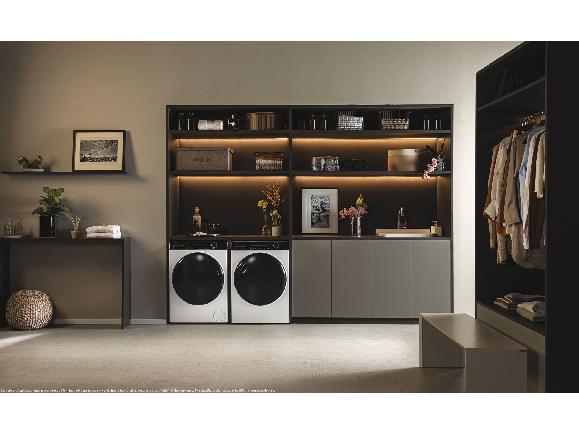 M&Aacute;QUINA DE LAVAR ROUPA HAIER HW100-B14959U1-S - BRANCO A 10KG image number 14