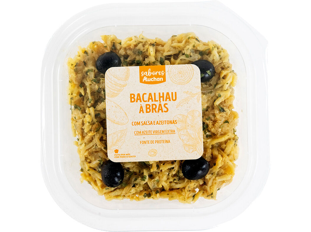 BACALHAU &Agrave; BR&Aacute;S SABORES AUCHAN 300 G