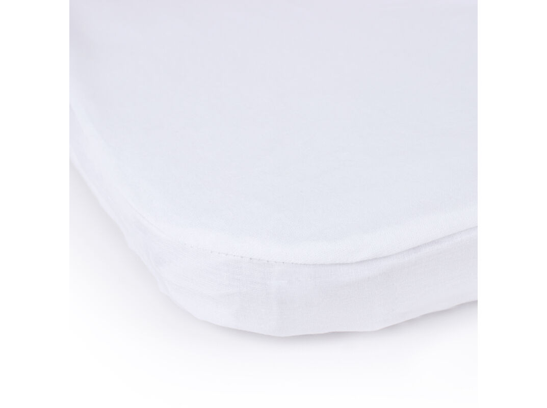 RESGUARDO PARA MINIBER&Ccedil;O INTERBABY IMPERME&Aacute;VEL BRANCO 55X85CM image number 1