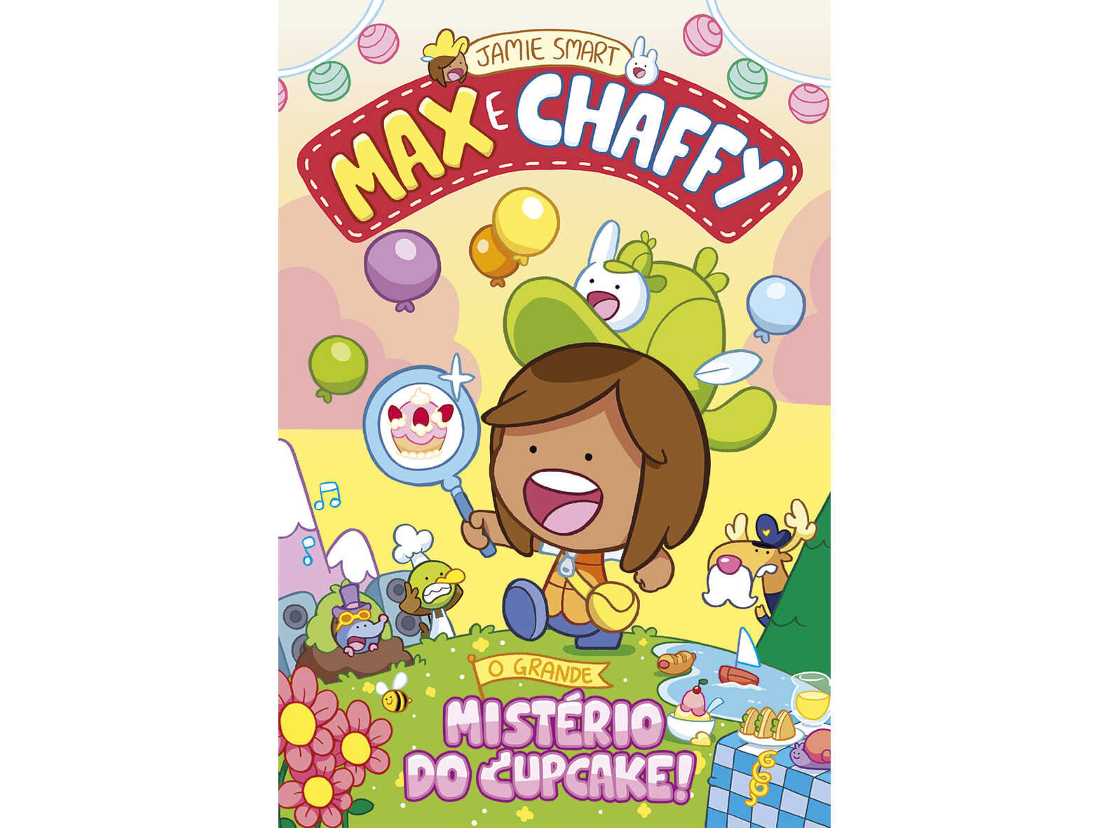 LIVRO MAX E CHAFFY - O GRANDE MIST&Eacute;RIO DO CUPCAKE! image number 0