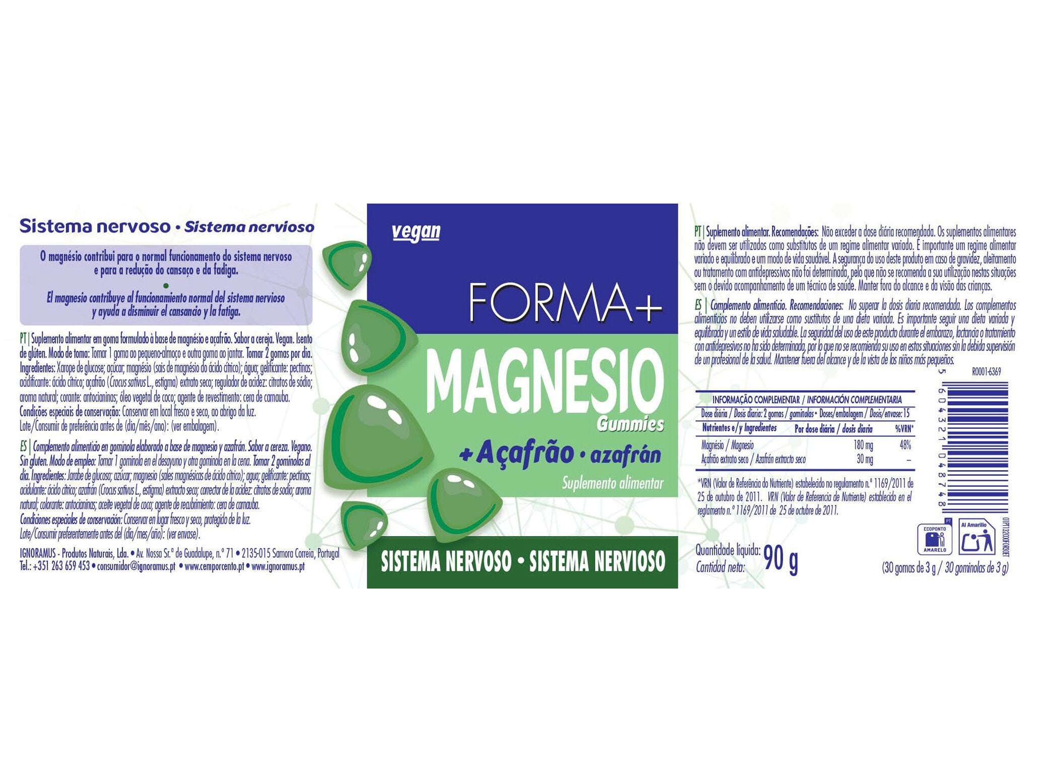 SUPLEMENTO FORMA+ MAGN.+A&Ccedil;AFR&Atilde;O 30 GOM. image number 1