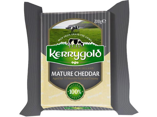 QUEIJO MATURE CHEDDAR KERRYGOLD 200 G image number 0