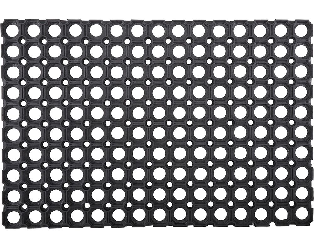 TAPETE DE ENTRADA AUCHAN ESSENCIAL BORRACHA 40X60CM