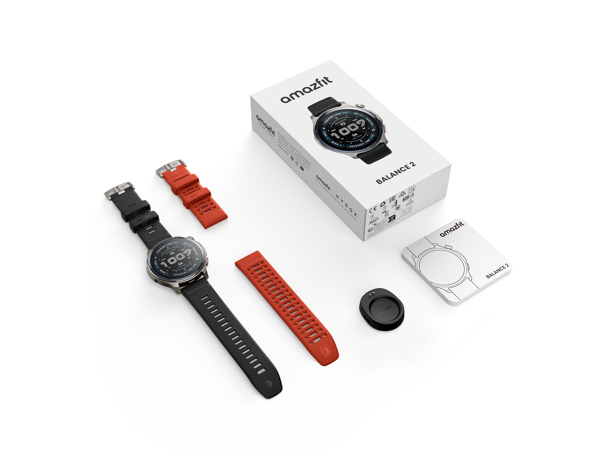 SMARTWATCH AMAZFIT BALANCE 2 BLACK image number 4