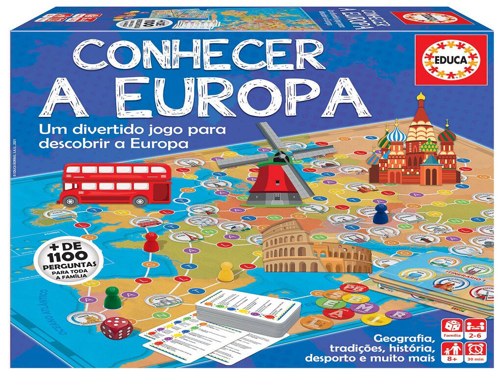 JOGO CONHECER A EUROPA EDUCA image number 0