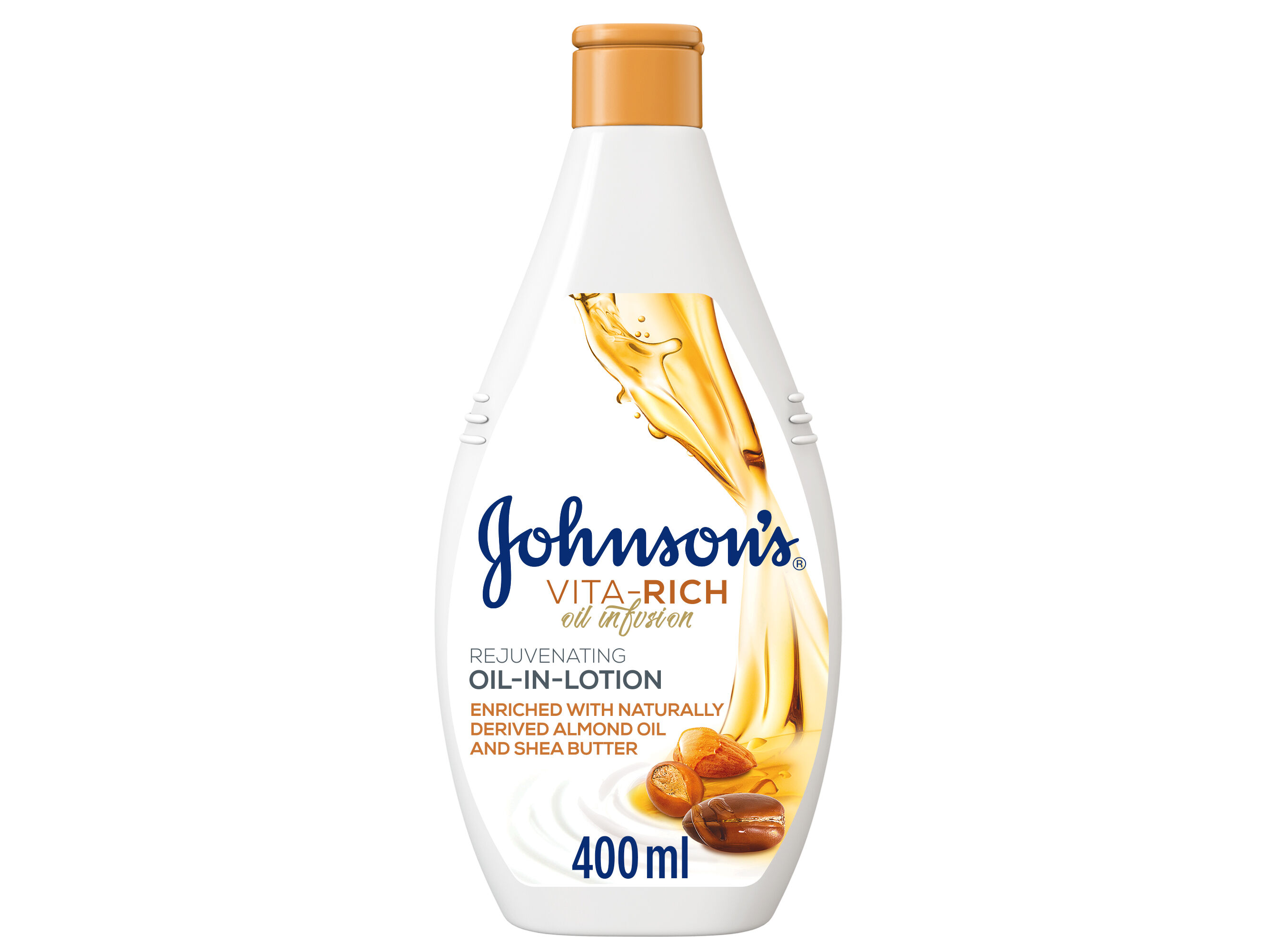 LO&Ccedil;&Atilde;O CORPORAL JOHNSON'S VITA-RICH OIL INFUSION 400ML image number 0
