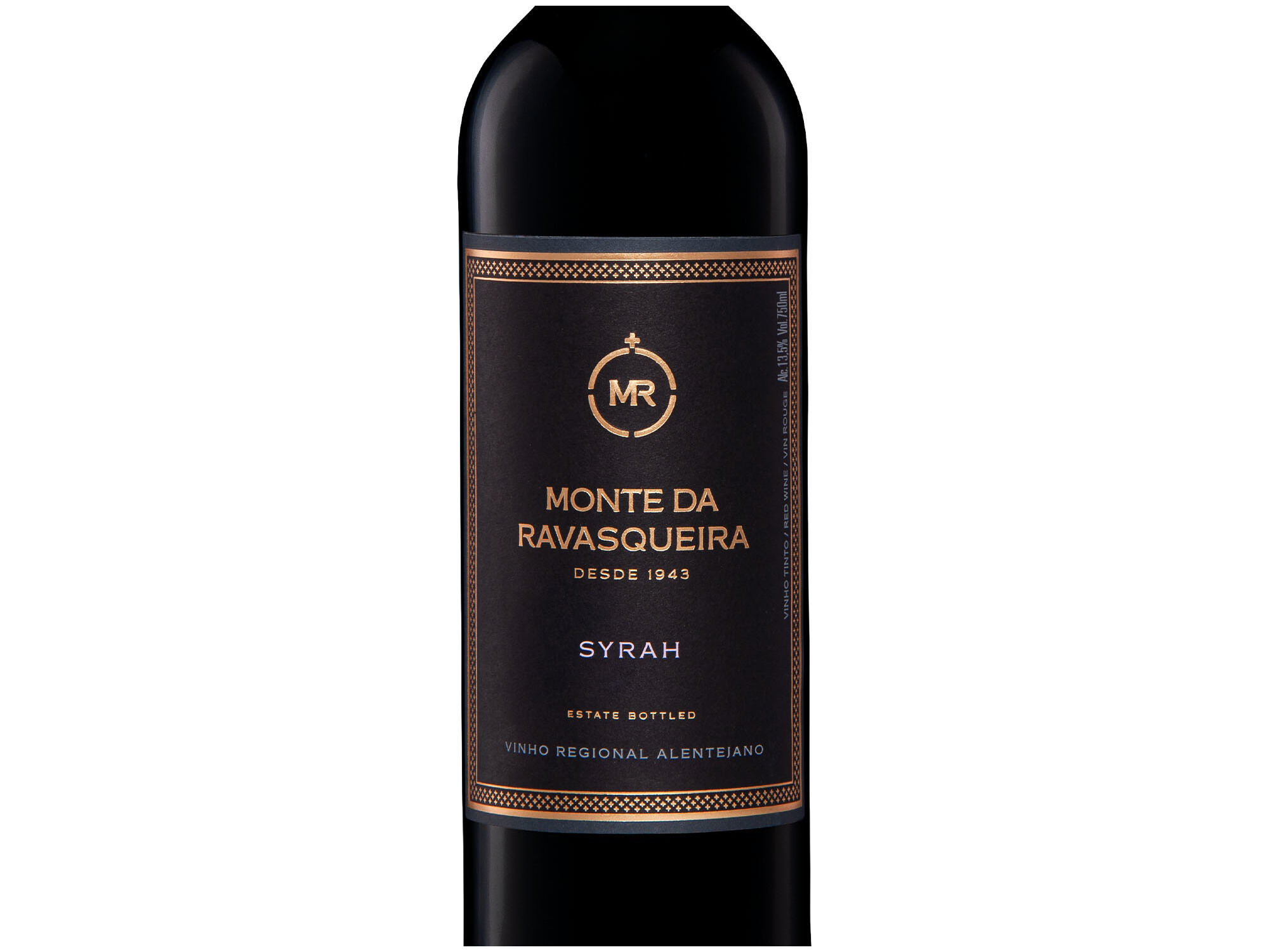 VINHO TINTO MONTE DA RAVASQUEIRA SYRAH ALENTEJO 0.75L image number 1