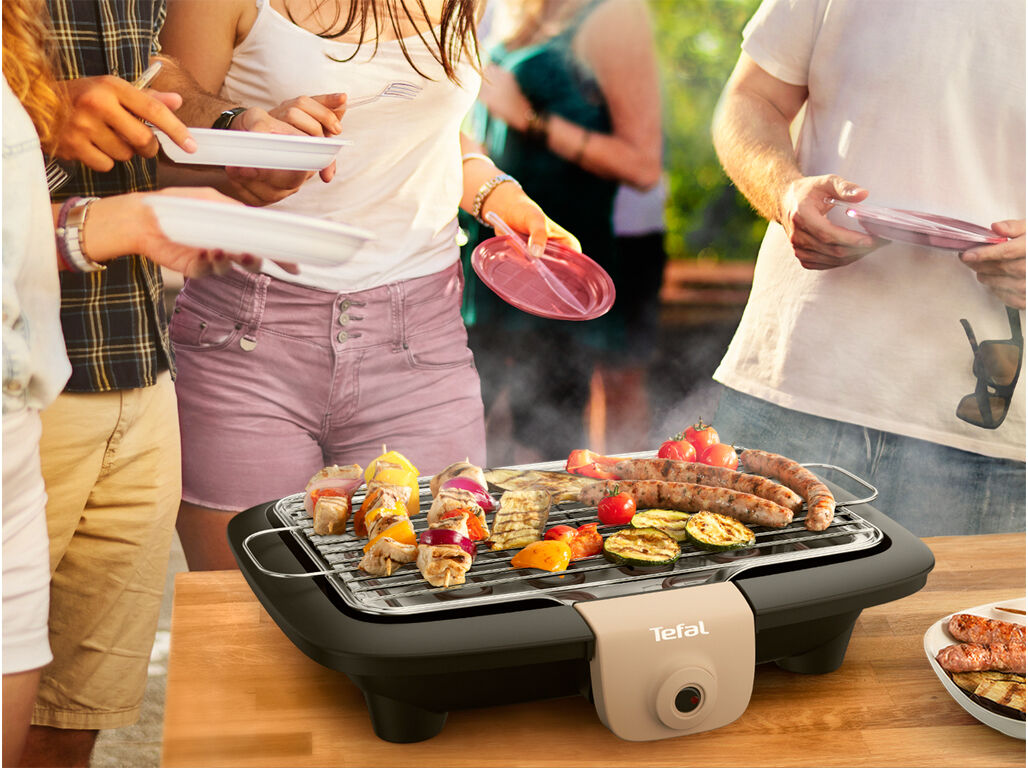 GRELHADOR DE MESA TEFAL BG90C814 EASYGRILL 2300W image number 1