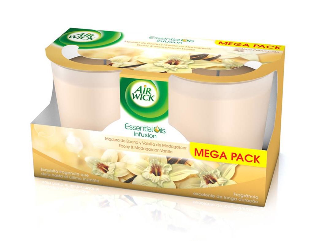 VELA AMBIENTADORA AIR WICK BAUNILHA 2X105G