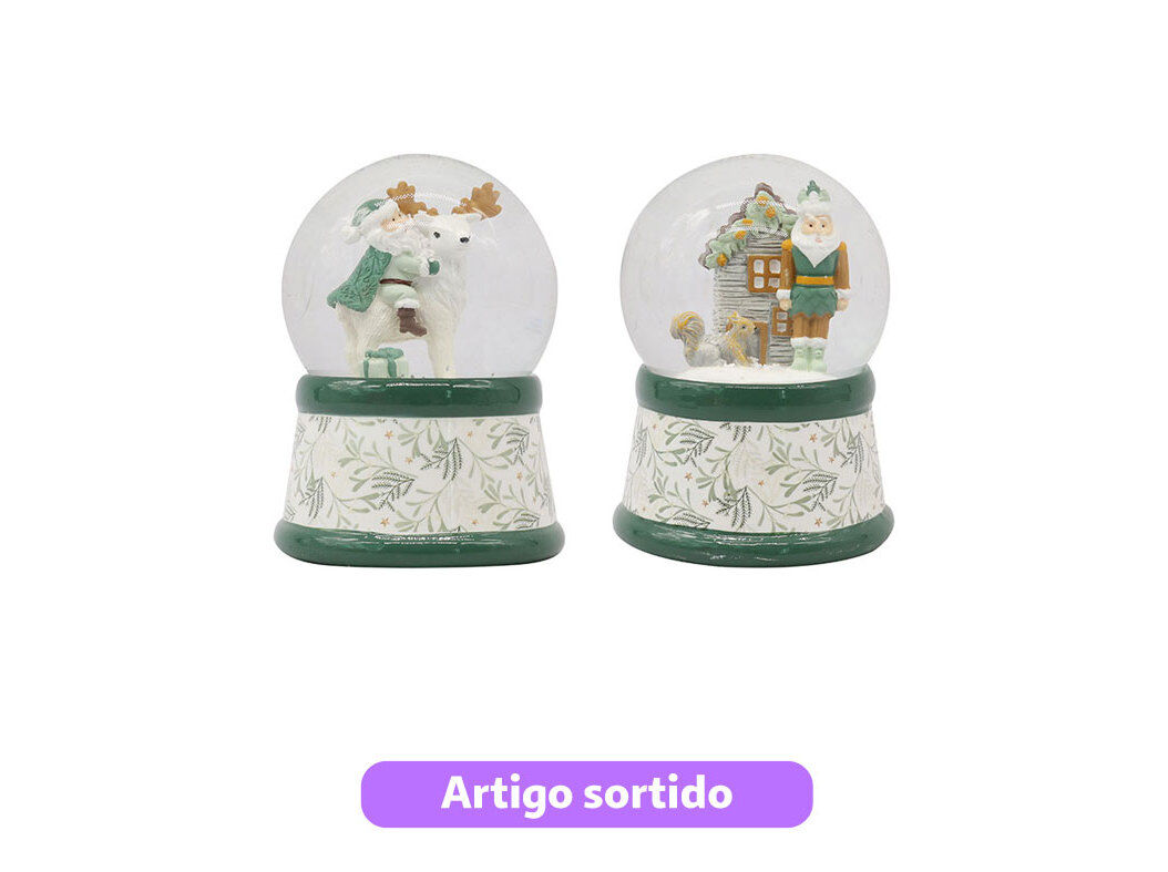 GLOBO DE NEVE ACTUEL 6.5CM MODELOS SORTIDOS