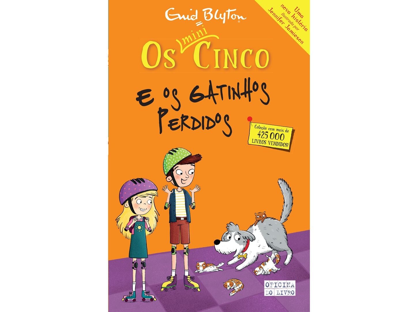LIVRO OS MINI-CINCO 20 - OS CINCO E OS GATINHOS PERDIDOS