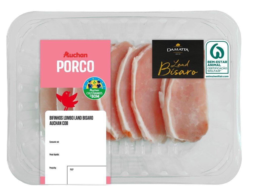 BIFINHOS LOMBO DE PORCO LAND BISARO AUCHAN CULTIVAMOS O BOM KG image number 0