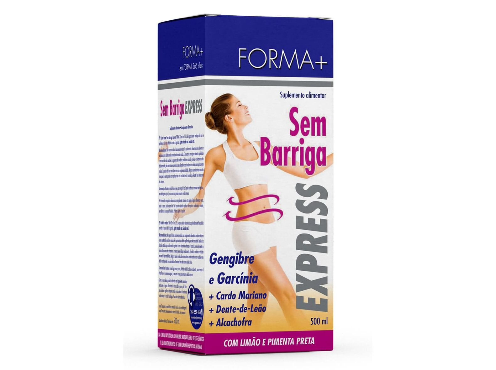 Forma+ Sem Barriga Express Líquido, 500 ml