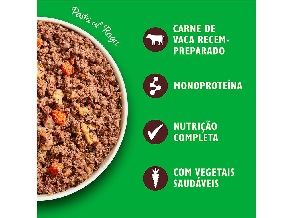 COMIDA H&Uacute;MIDA C&Atilde;O LILY'S KITCHEN PASTA AL RAGU 400G image number 2