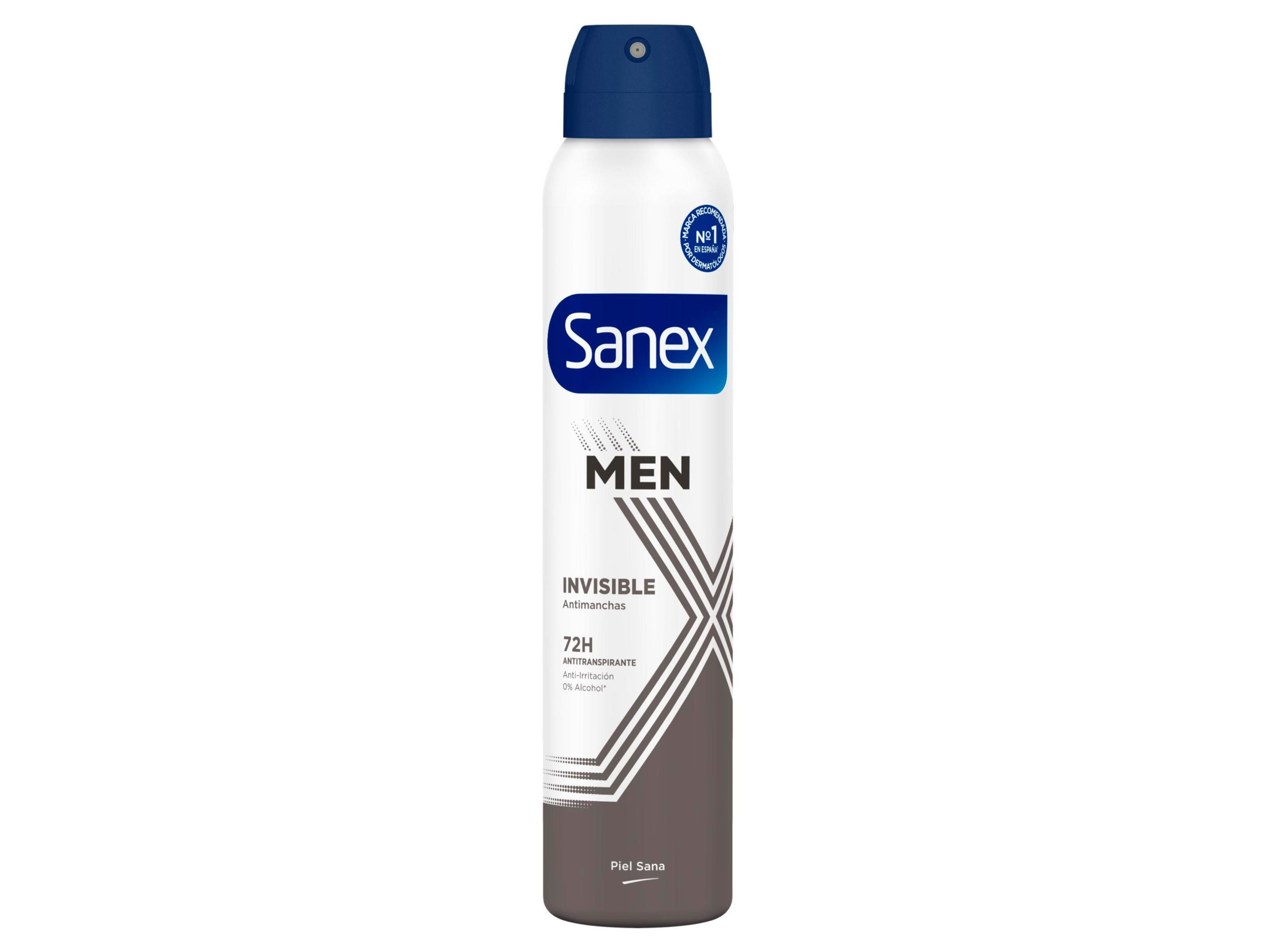 DESODORIZANTE SPRAY PARA HOMEM DERMO EFEITO INV&Iacute;SIVEL SANEX 200ML image number 0