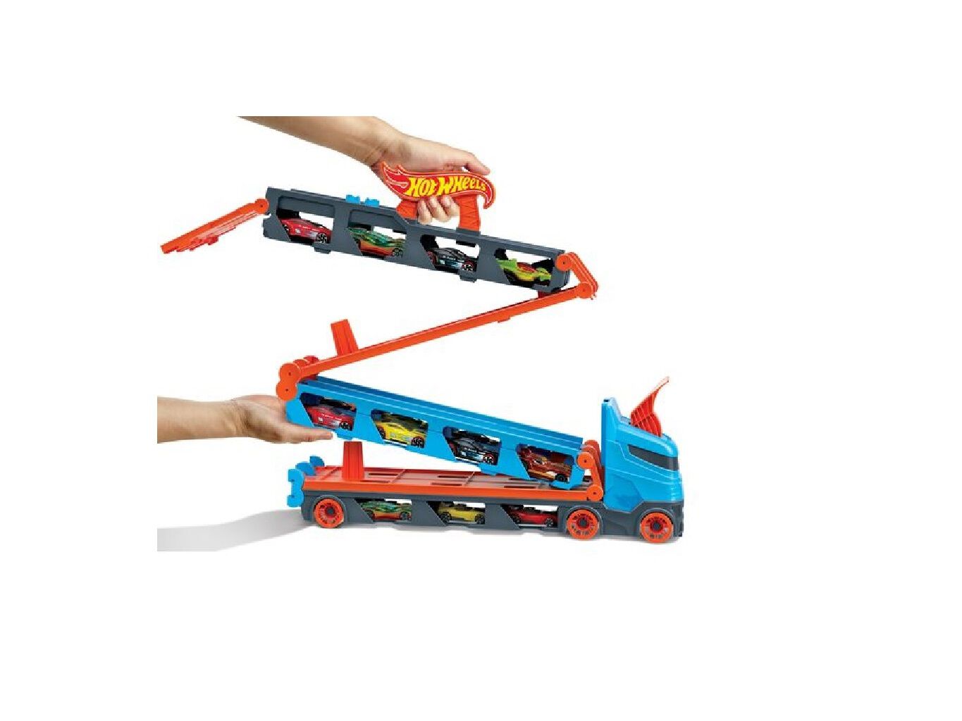 CAMI&Atilde;O TRANSPORTE HOT WHEELS SPEEDWAY image number 2