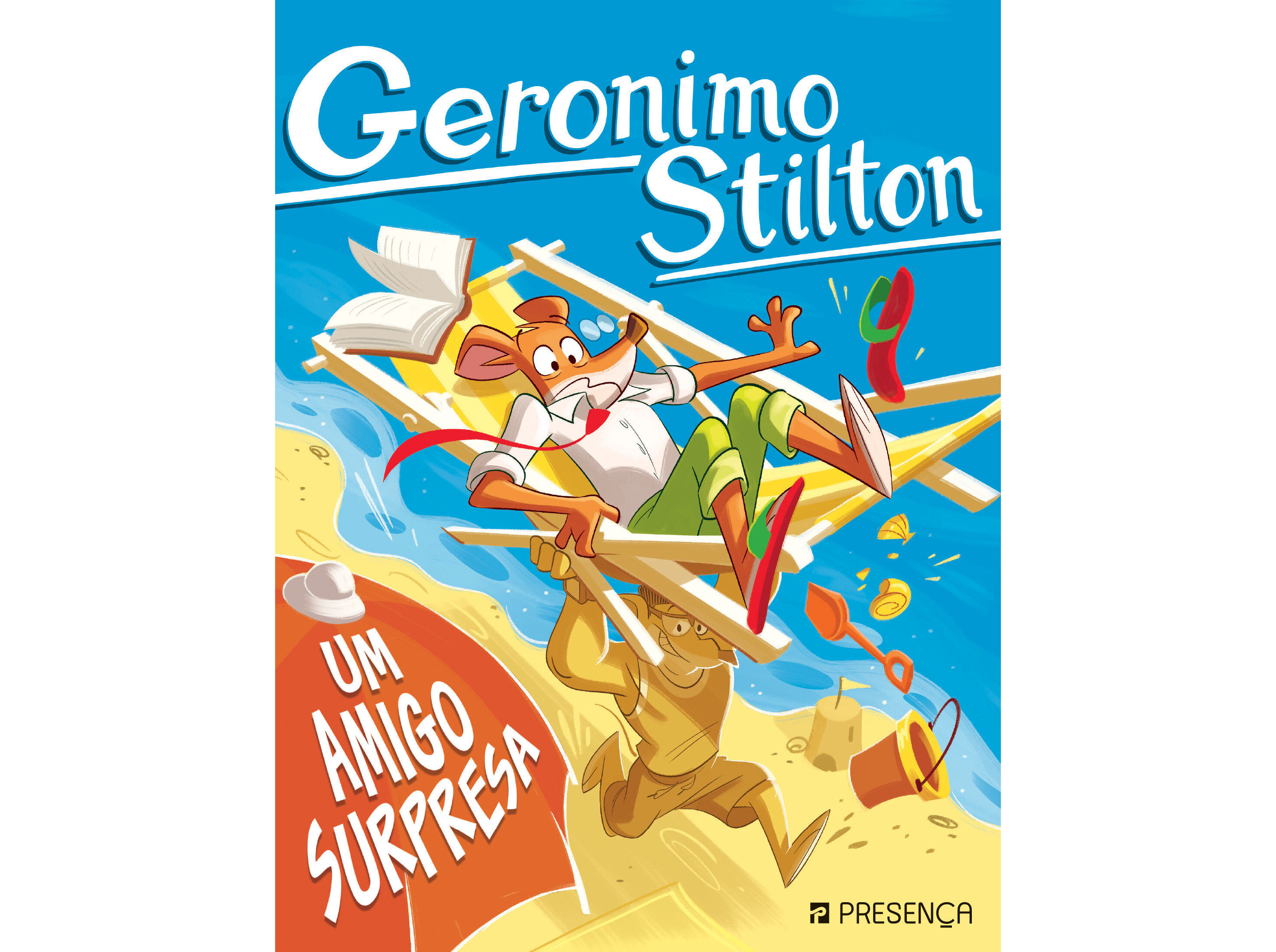 LIVRO UM AMIGO SURPRESA DE GERONIMO STILTON image number 1