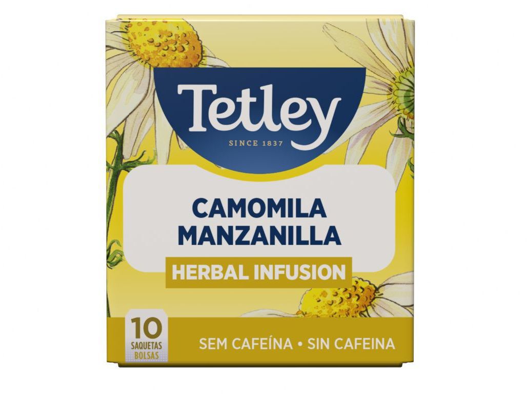 INFUS&Atilde;O TETLEY CAMOMILA 10 SAQUETAS image number 0