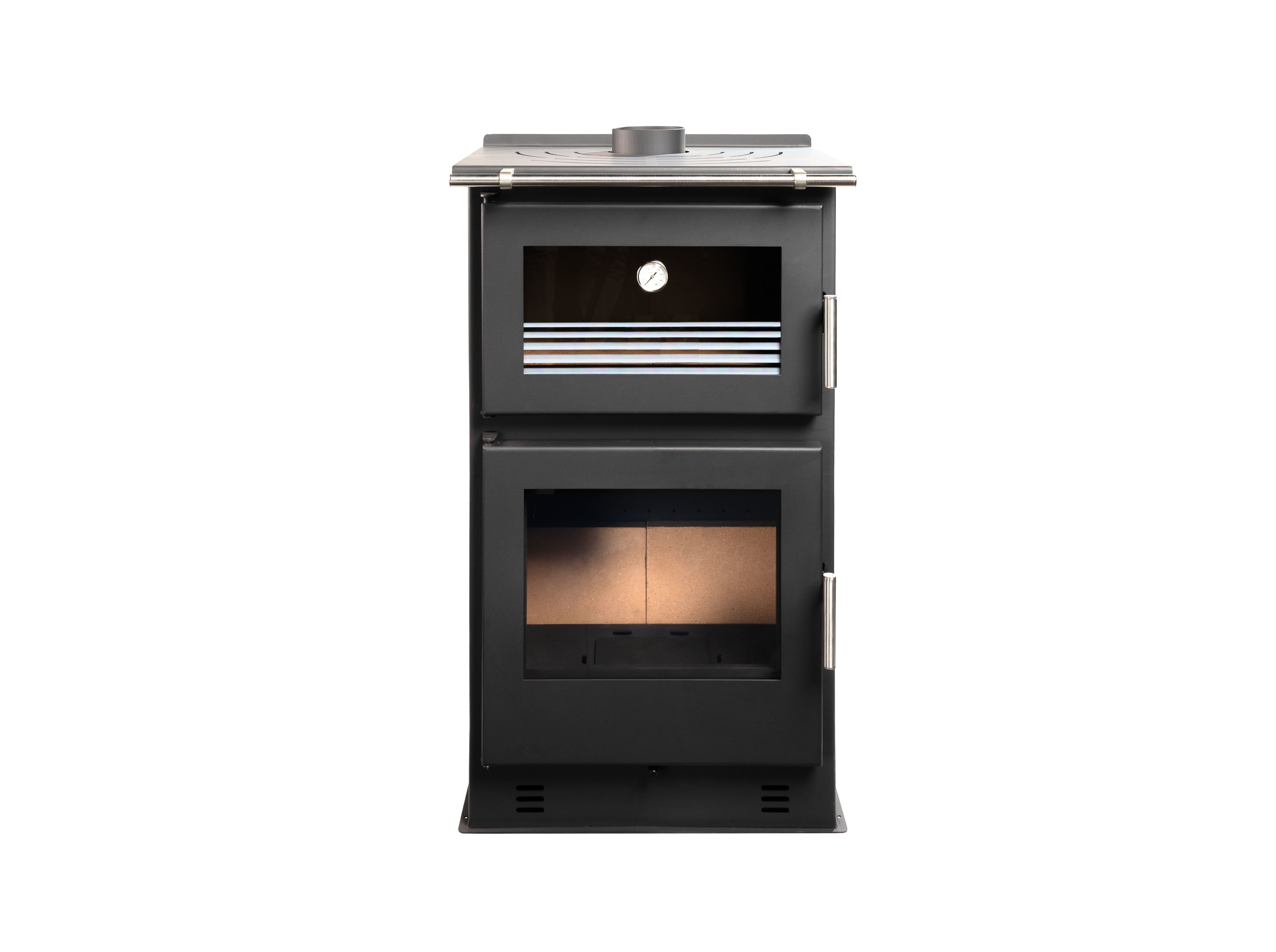SALAMANDRA A LENHA METLOR COM FORNO 8.5KW image number 0