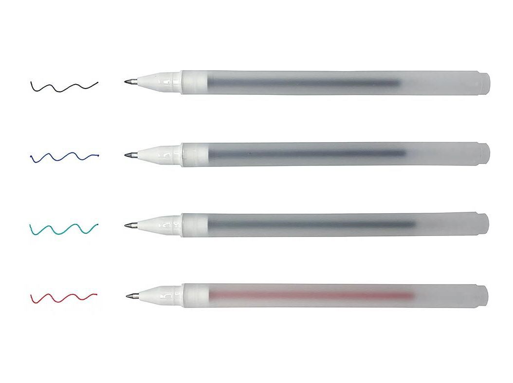 CONJUNTO DE 4 ESFEROGR&Aacute;FICAS GEL AUCHAN image number 2