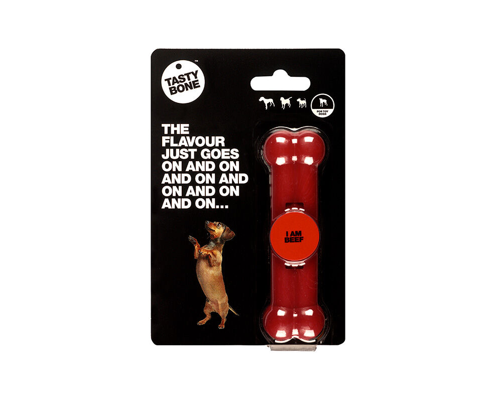 BRINQUEDO C&Atilde;O TASTYBONE BIFE MED