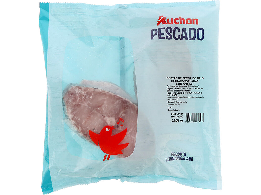 POSTAS AUCHAN PERCA DO NILO 500G image number 0