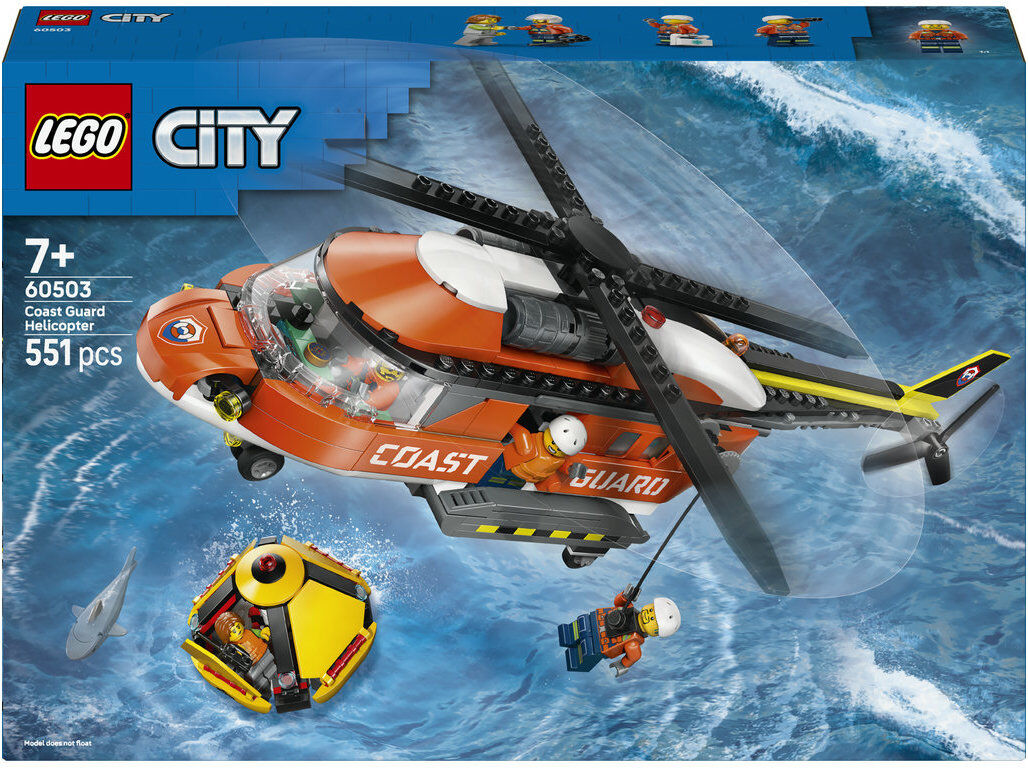 HELIC&Oacute;PTERO GUARDA COSTEIRA LEGO CITY EXPLORATION 60503