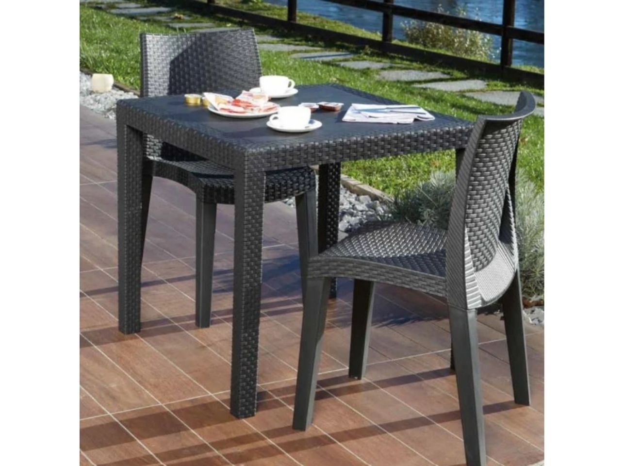 MESA RATTAN PROGARDEN 79X79XH72CM image number 1