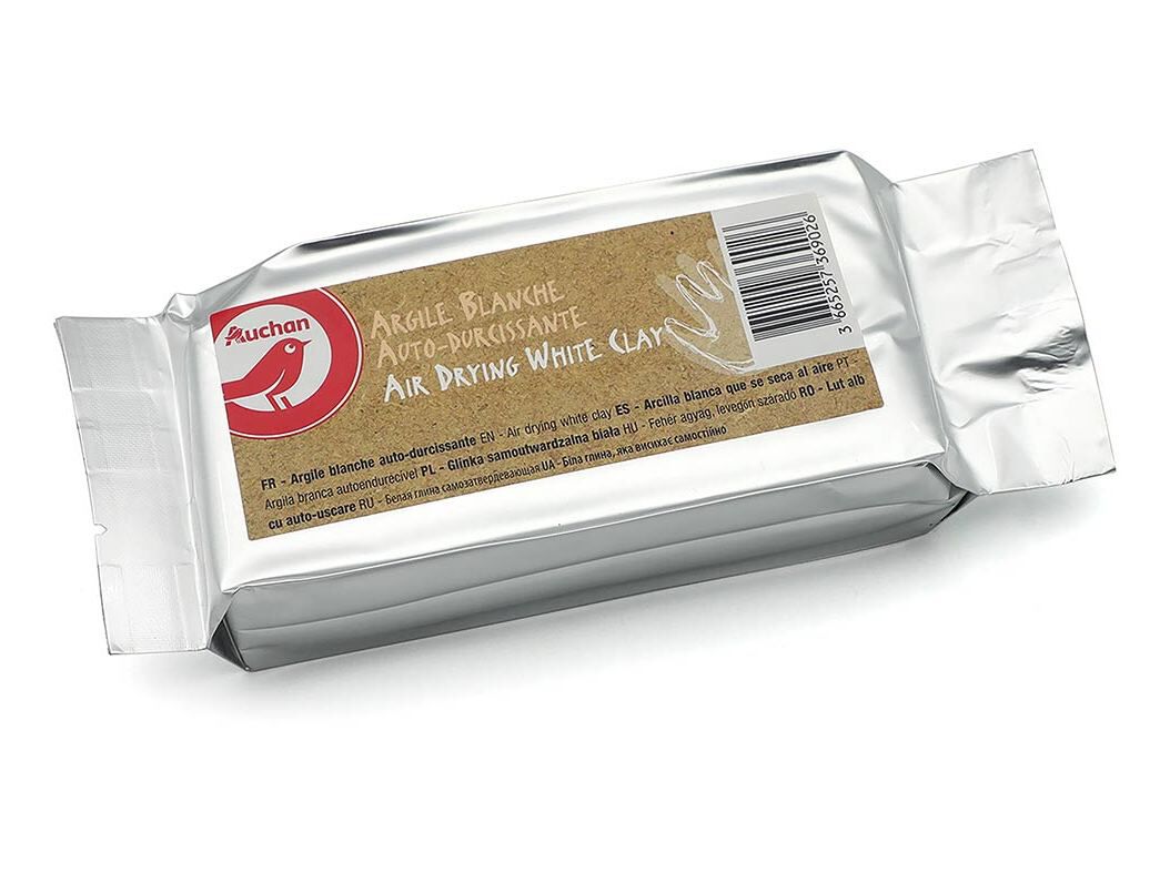 ARGILA BRANCA AUCHAN 500G