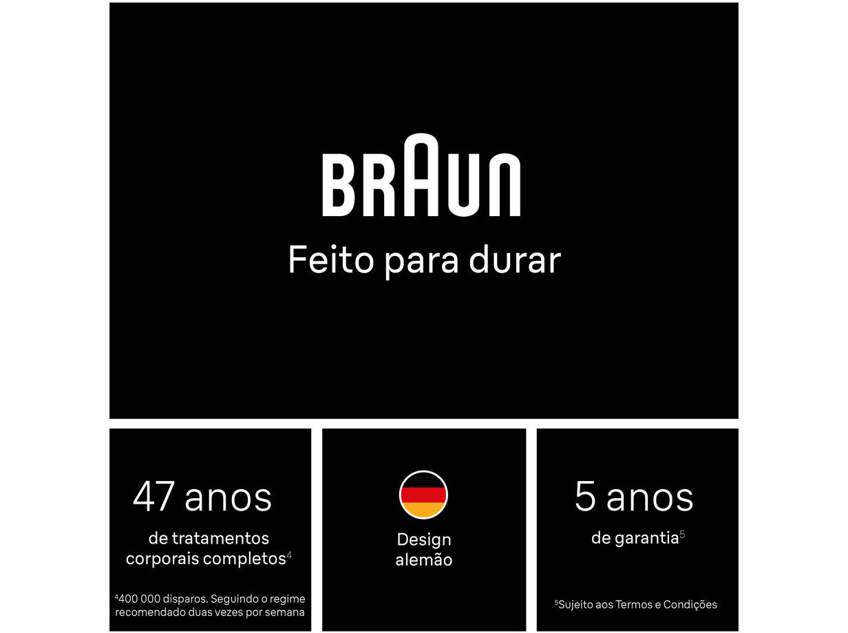 DEPILADORA BRAUN LUZ PULSADA S7 PL7211 BR/BRZ SILK EXPERT image number 8