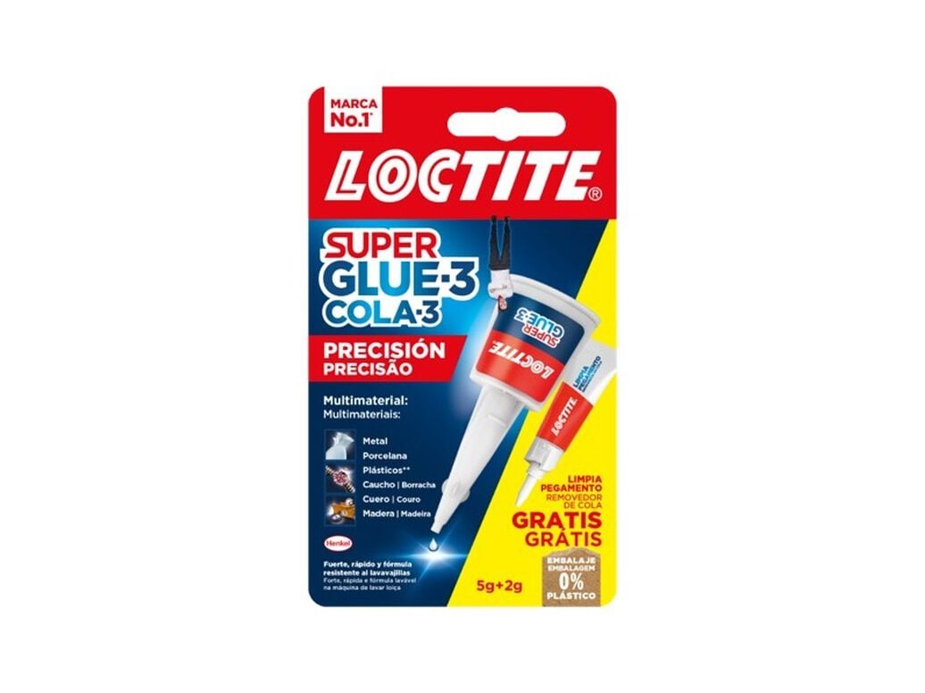 SUPER COLA 3 LOCTITE PRECIS&Atilde;O 5G REMOVEDOR 2G image number 1