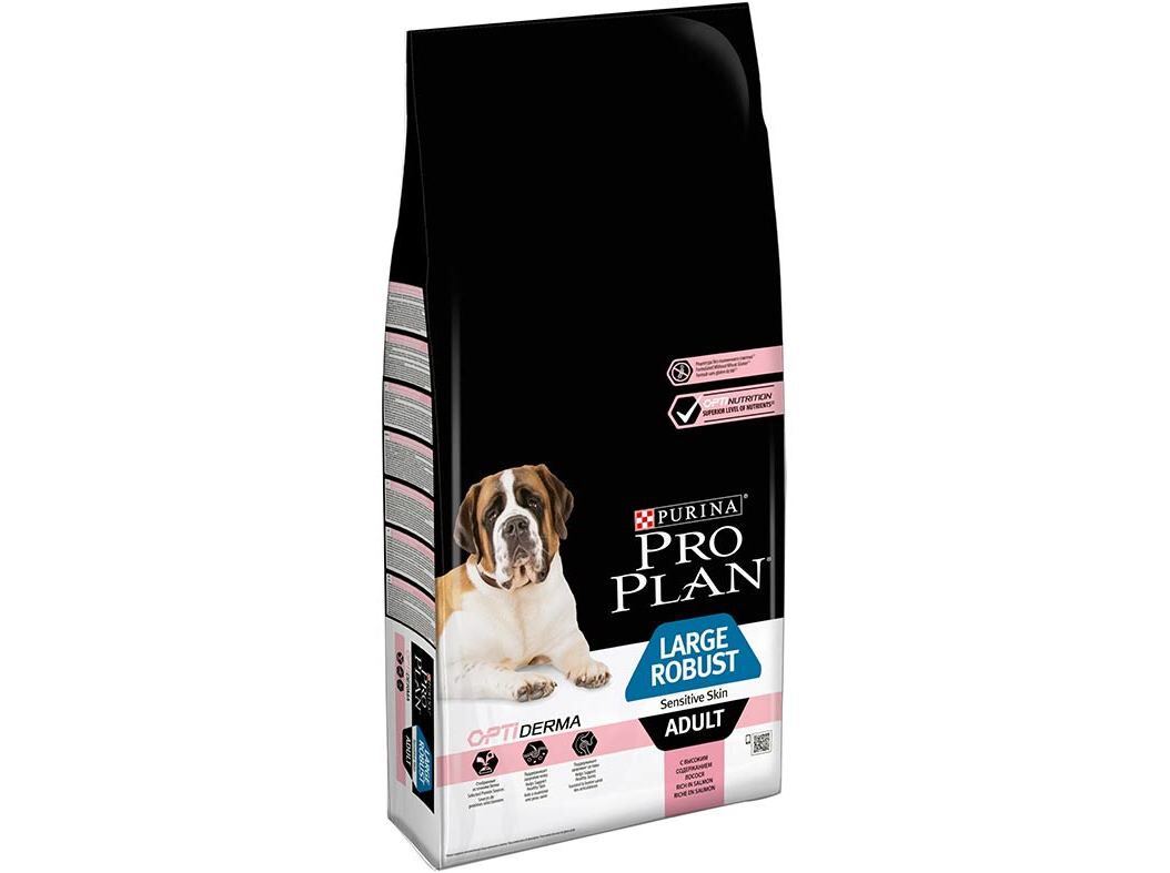 RA&Ccedil;&Atilde;O PARA C&Atilde;O LARGE ROBUST PRO PLAN PELE SENS&Iacute;VEL SALM&Atilde;O 14KG image number 0