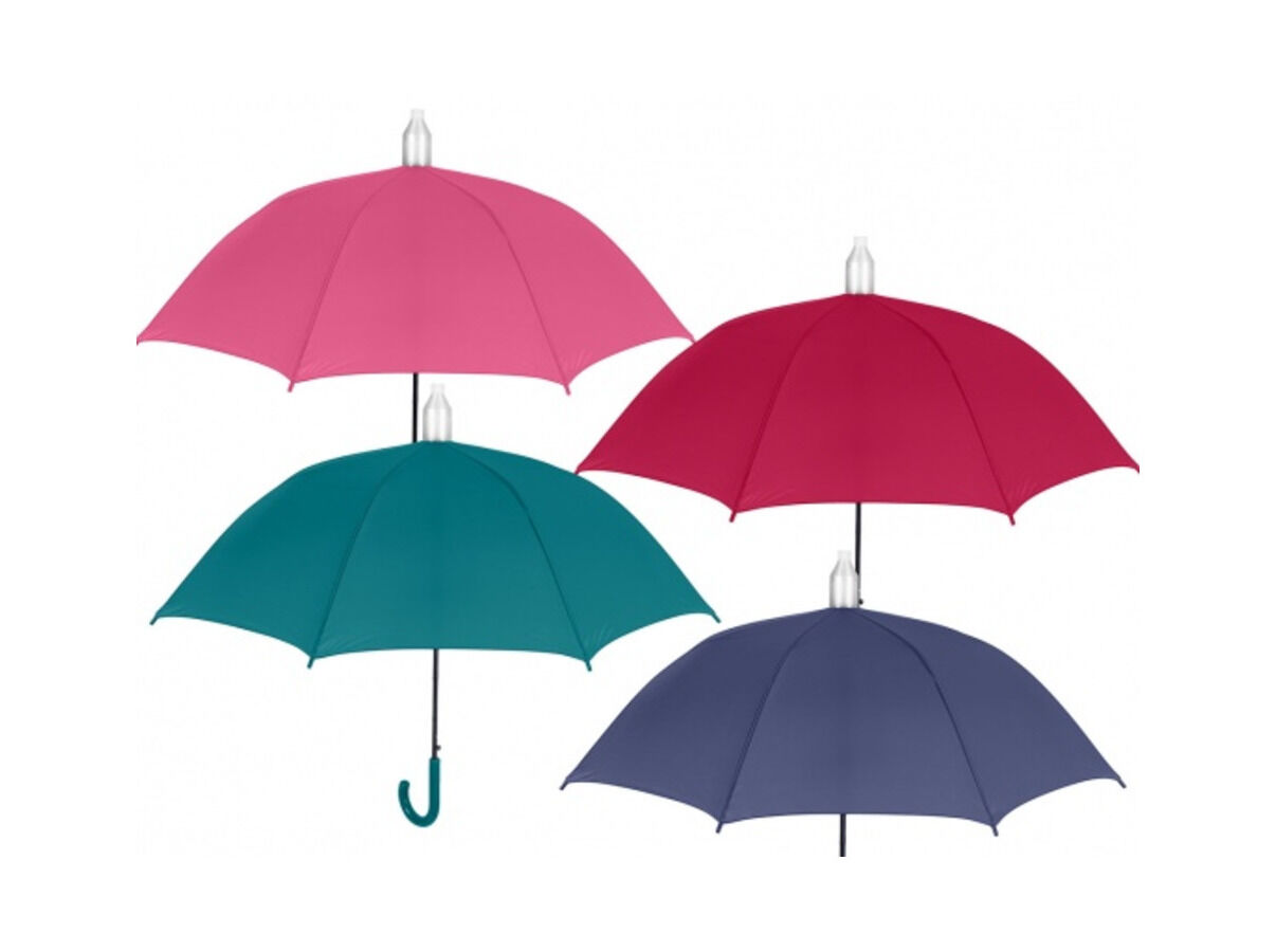 GUARDA-CHUVA DE SENHORA LONGO PERLETTI AUTOM&Aacute;TICO CORES SORTIDAS image number 1