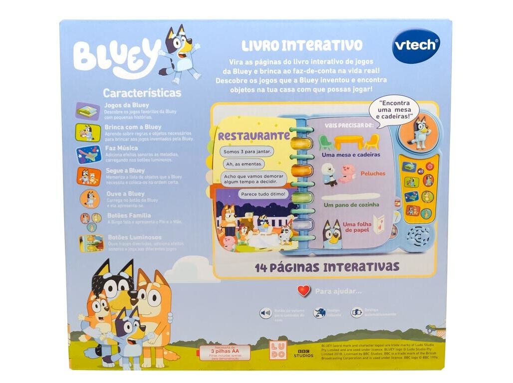 LIVRO INTERATIVO BLUEY image number 1