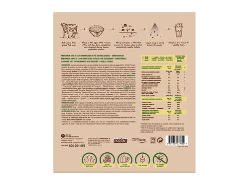 PROTEÍNA GOLDNUTRITION TOTAL WHEY BAUNILHA 260G image number 1