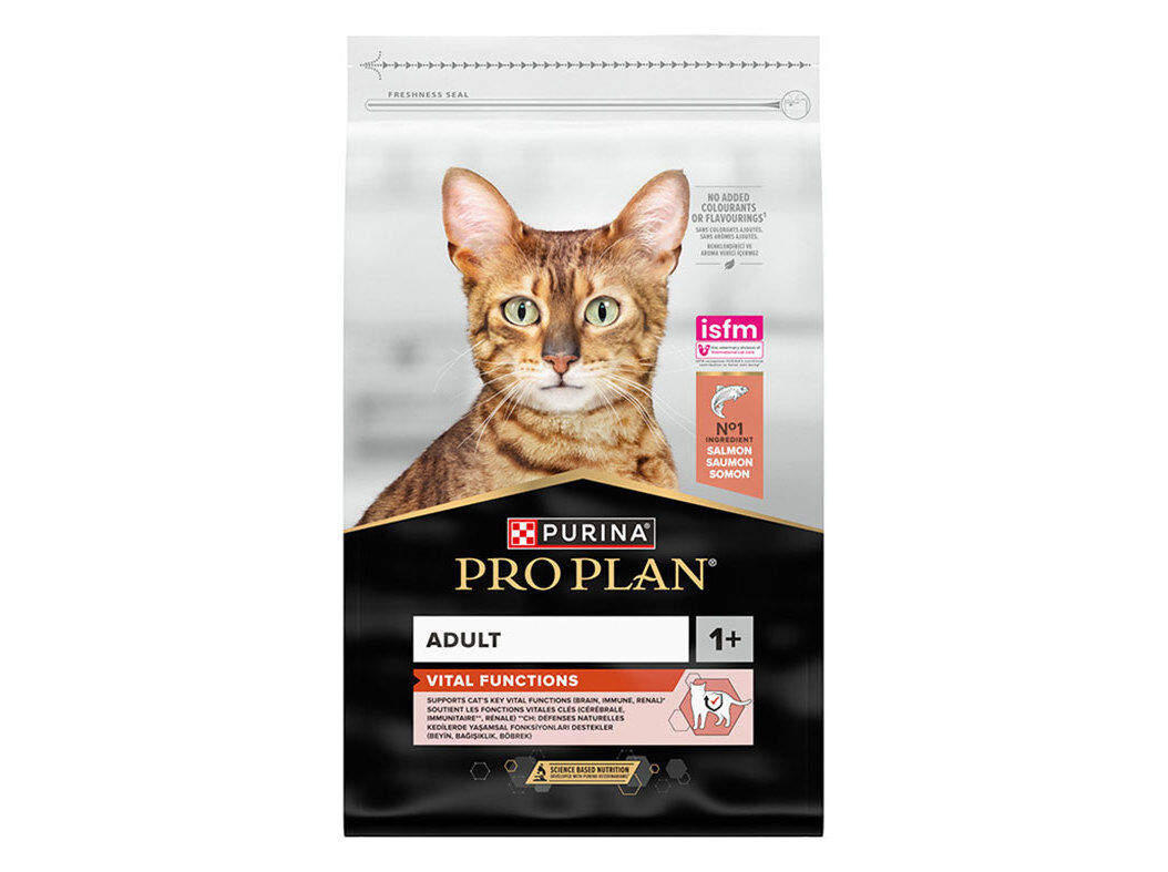 RA&Ccedil;&Atilde;O PARA GATO PRO PLAN ADULT SALM&Atilde;O 10KG image number 0