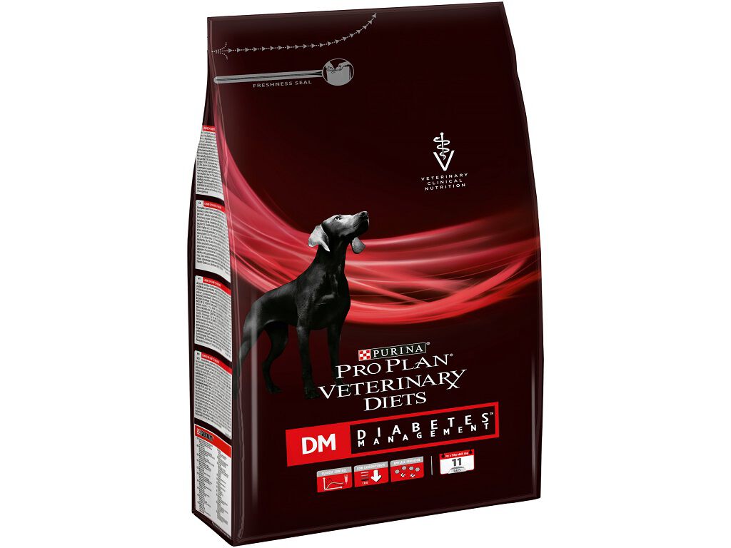RA&Ccedil;&Atilde;O VETERIN&Aacute;RIA C&Atilde;O PRO PLAN DM DIABETES MANAGEMENT 3KG