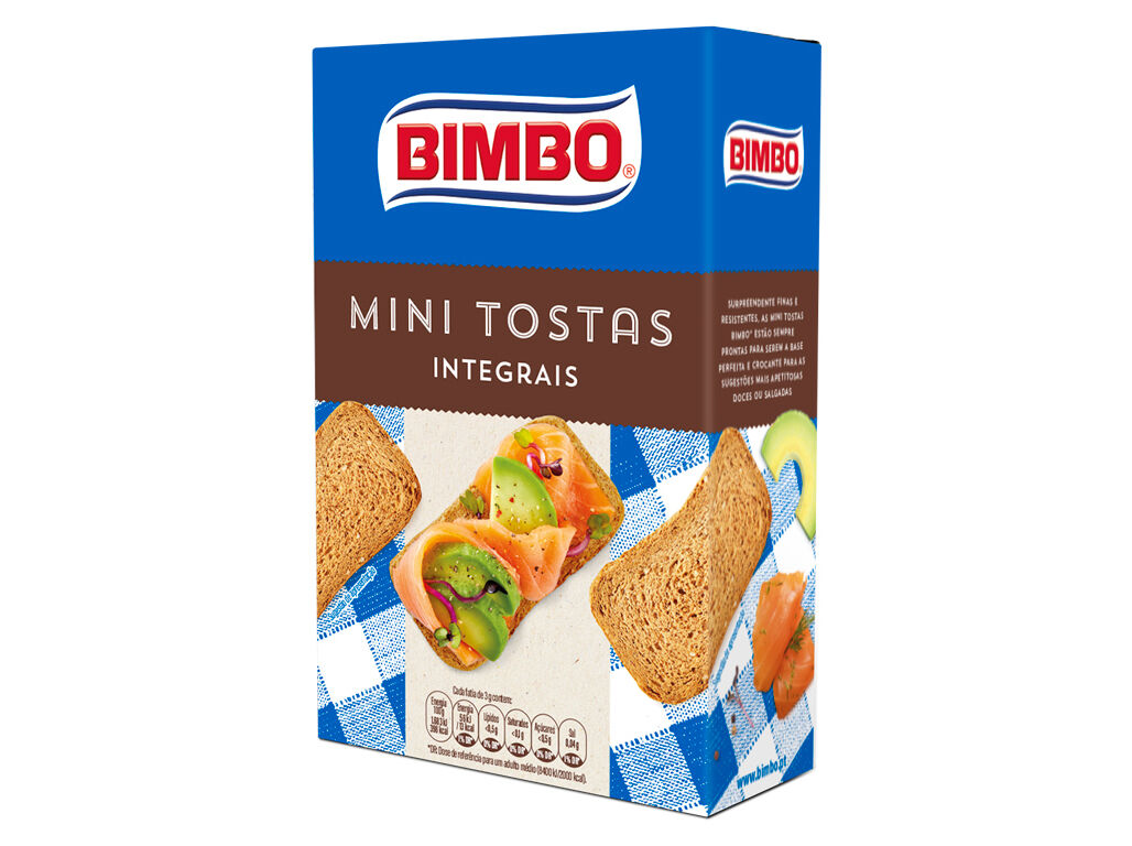 MINI TOSTA BIMBO INTEGRAIS 100G image number 0