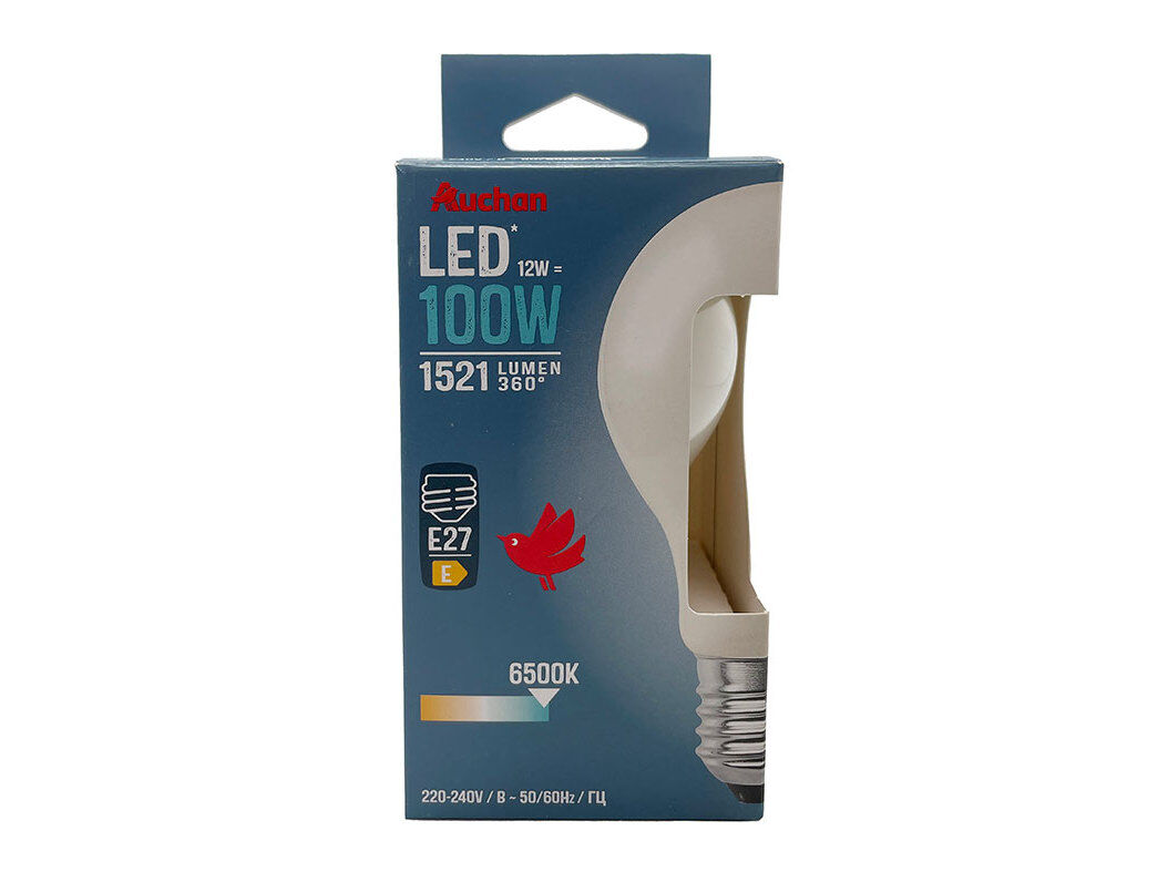 L&Acirc;MPADA LED STANDARD AUCHAN E27 100W LUZ BRANCA image number 0
